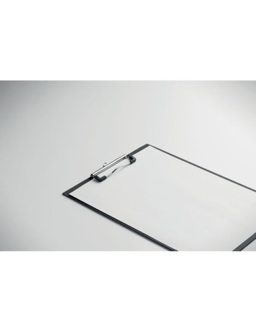 CLIPA Porte bloc avec pince A4 Couleurs : noir accessoire événementiel unique