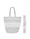 HUMMUM Sac de plage avec serviette Couleurs : gris livraison express 24h 48h