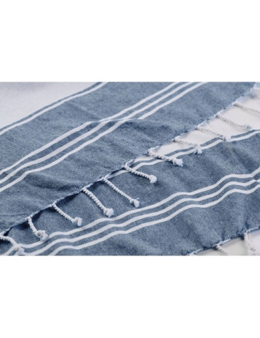 HUMMUM Sac de plage avec serviette Couleurs : bleu marquage couleur éclatante