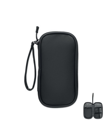 ALLTHERE Trousse organisateur RPET 600D Couleurs : noir