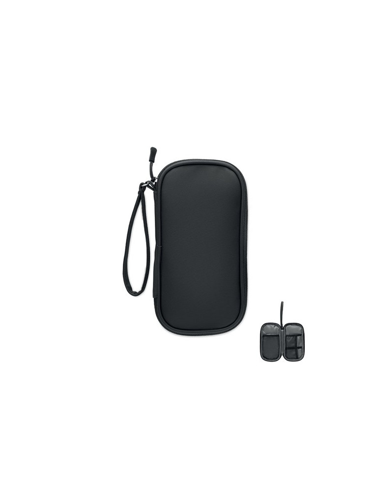 ALLTHERE Trousse organisateur RPET 600D Couleurs : noir