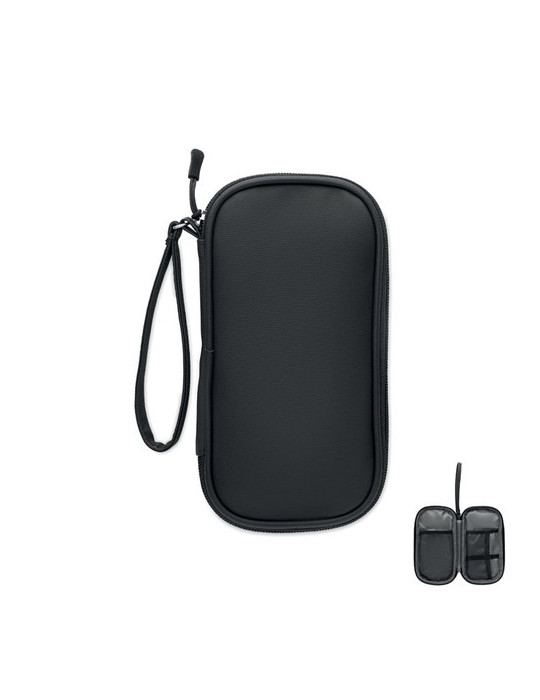 ALLTHERE Trousse organisateur RPET 600D Couleurs : noir