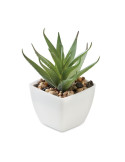 ARTILOE Mini plante artificielle Couleurs : blanc