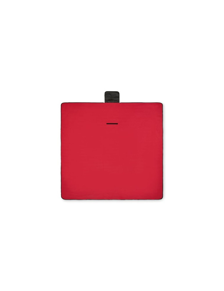 COSTA Couverture pique-nique polaire Couleurs : rouge objet promotionnel éco-responsable