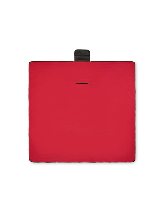 COSTA Couverture pique-nique polaire Couleurs : rouge objet promotionnel éco-responsable