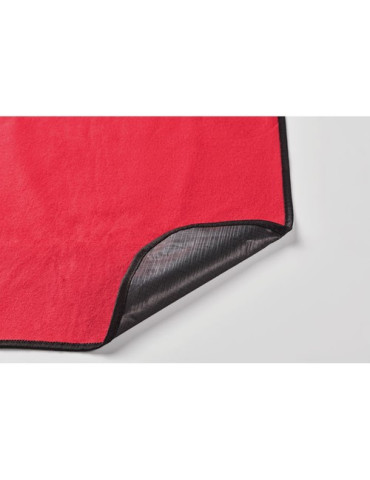 COSTA Couverture pique-nique polaire Couleurs : rouge cadeau client original