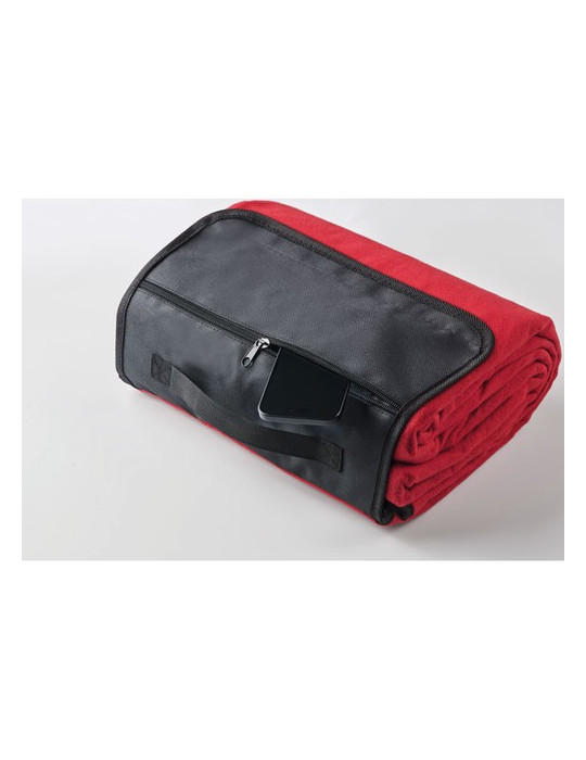 COSTA Couverture pique-nique polaire Couleurs : rouge goodies personnalisé en stock