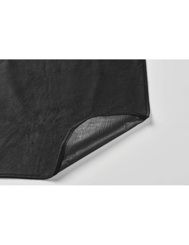 COSTA Couverture pique-nique polaire Couleurs : noir impression logo haute qualité