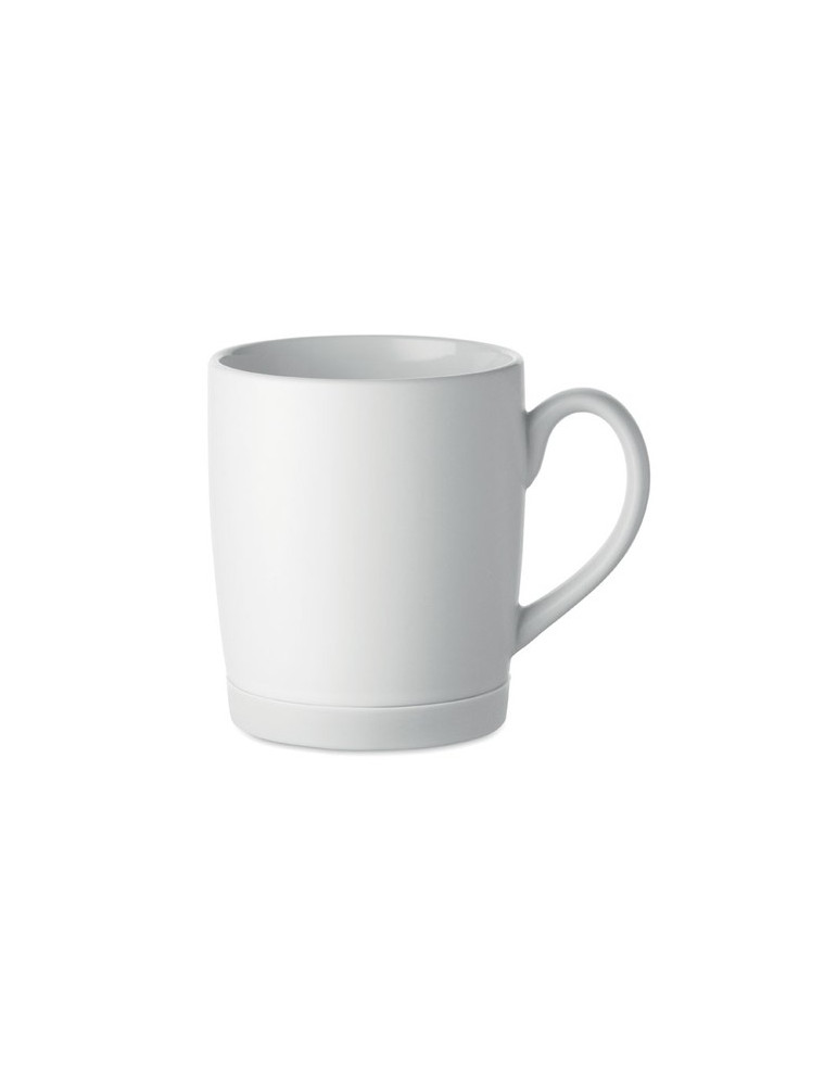 SILBASE Mug en céramique 300ml Couleurs : blanc
