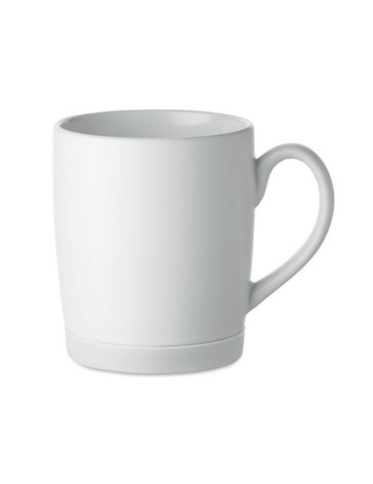 SILBASE Mug en céramique 300ml Couleurs : blanc