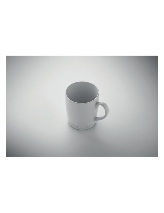 SILBASE Mug en céramique 300ml Couleurs : blanc cadeau client original