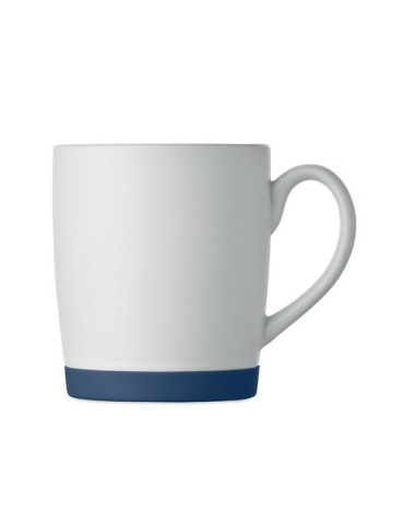 SILBASE Mug en céramique 300ml Couleurs : bleu marine marquage laser ultra précis