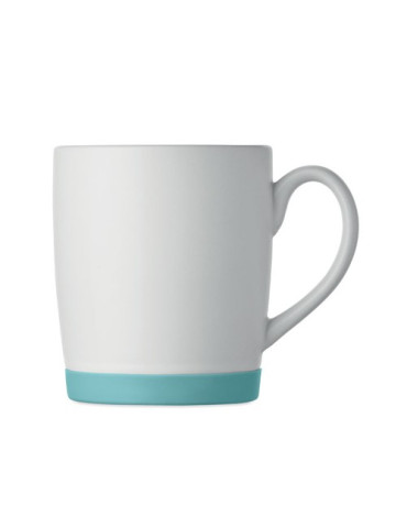 SILBASE Mug en céramique 300ml Couleurs : bleu pétrole impression haute définition
