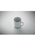 SILBASE Mug en céramique 300ml Couleurs : bleu pétrole cadeau affaires élégant