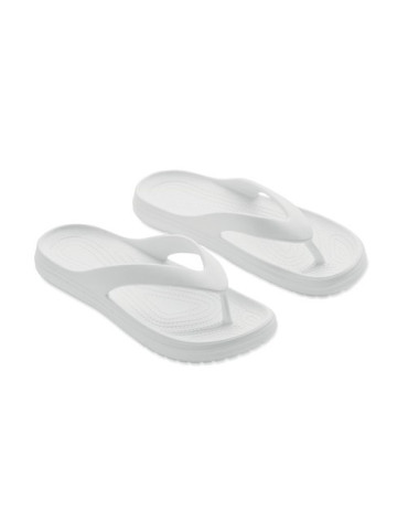 EVASLIP Tongs en EVA. Taille 44/45. Couleurs : blanc