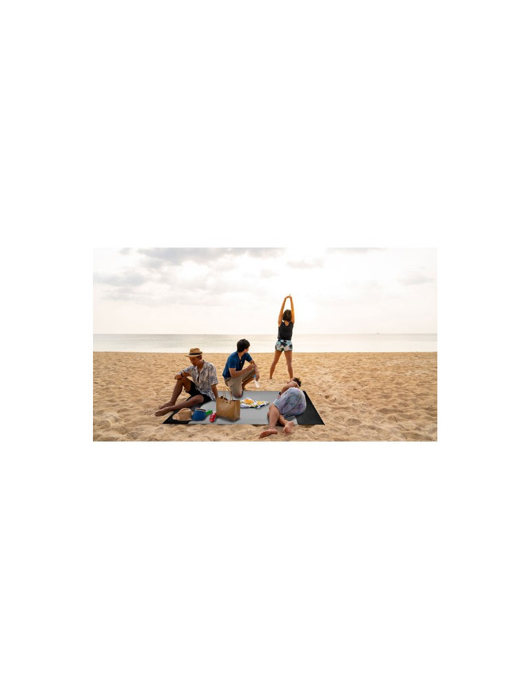 NOSAND Grand tapis de plage léger Couleurs : noir goodies entreprise design