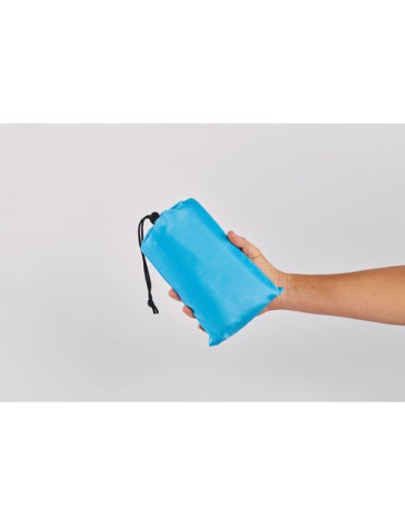 NOSAND Grand tapis de plage léger Couleurs : turquoise marquage couleur éclatante