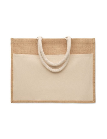 BAGA Sac shopping en jute Couleurs : beige 2