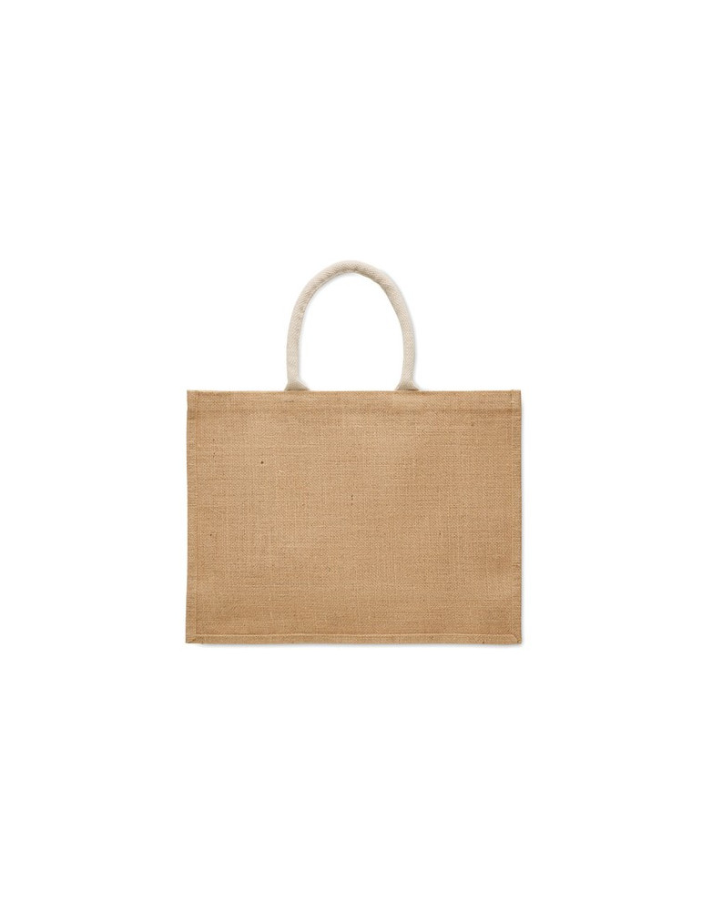 BAGA Sac shopping en jute Couleurs : beige goodies publicitaire événementiel