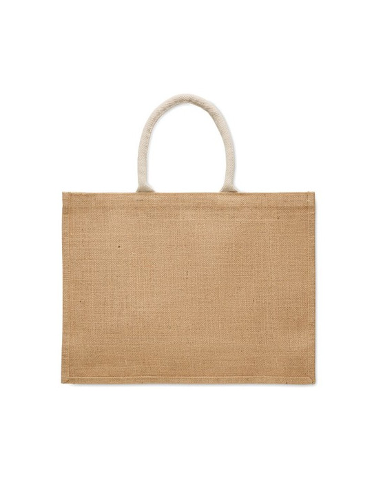 BAGA Sac shopping en jute Couleurs : beige goodies publicitaire événementiel
