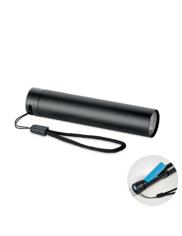 LUME Lampe torche en aluminium Couleurs : noir