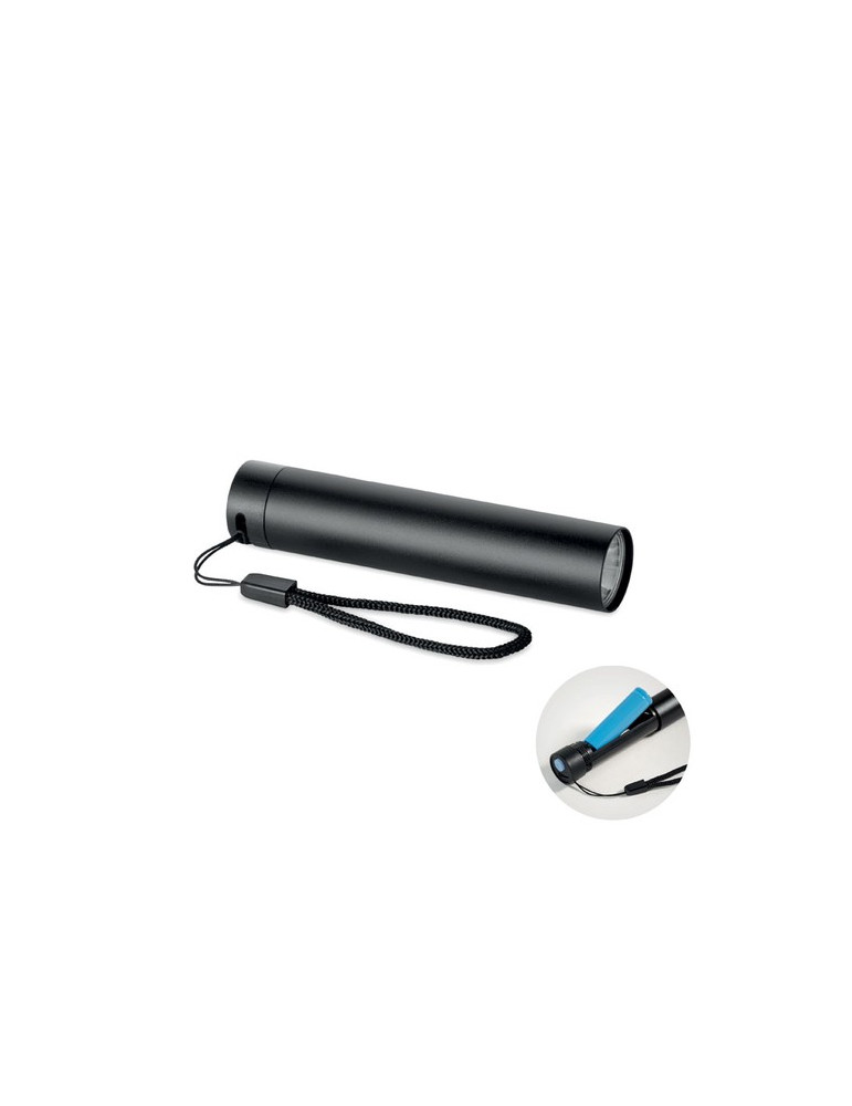 LUME Lampe torche en aluminium Couleurs : noir