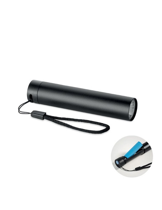 LUME Lampe torche en aluminium Couleurs : noir