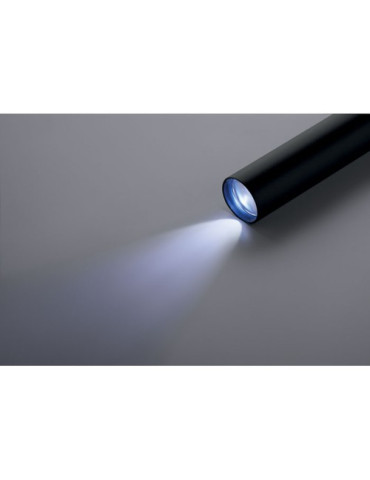 LUME Lampe torche en aluminium Couleurs : noir objet promotionnel éco-responsable