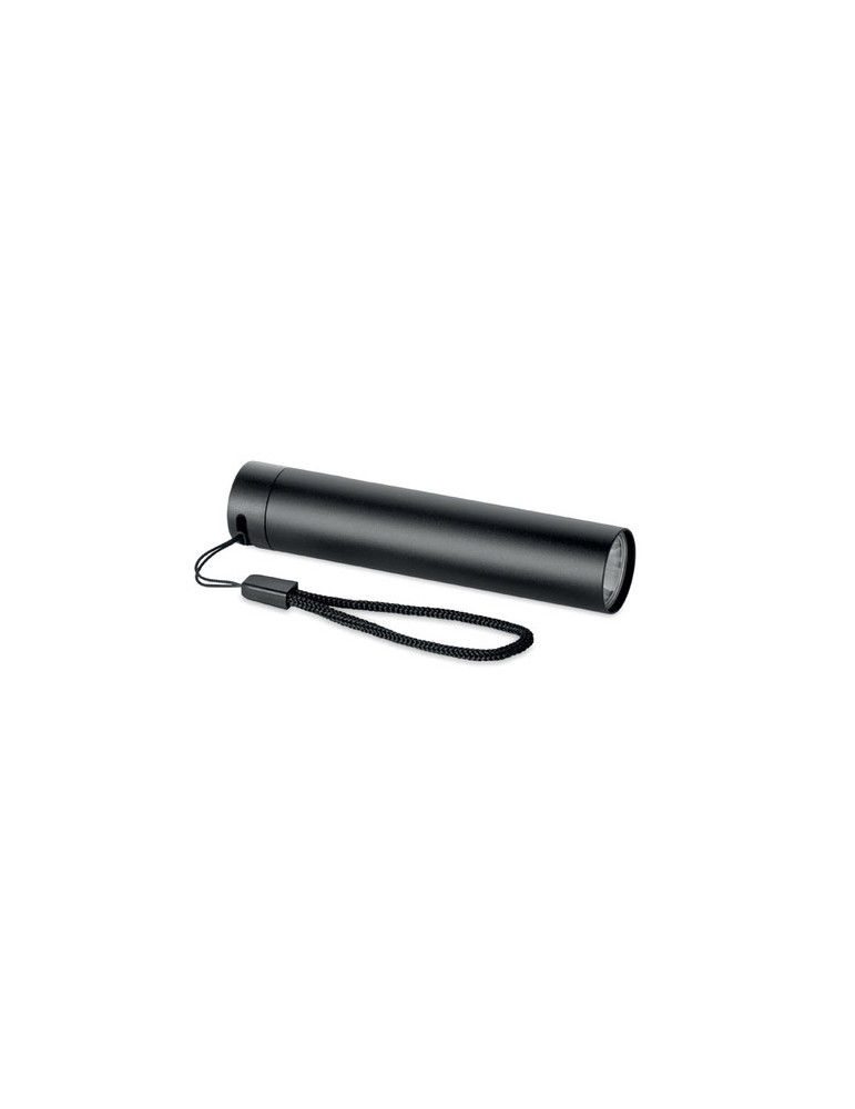 LUME Lampe torche en aluminium Couleurs : noir personnalisation sur mesure