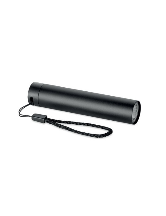 LUME Lampe torche en aluminium Couleurs : noir personnalisation sur mesure