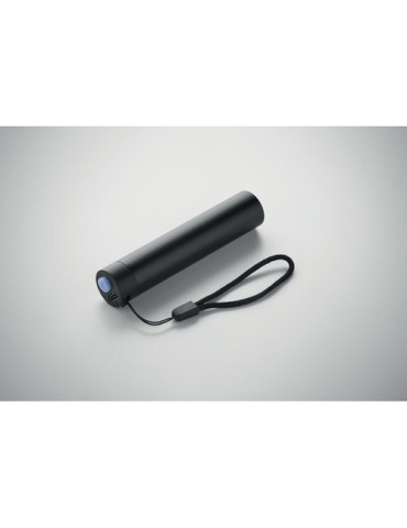 LUME Lampe torche en aluminium Couleurs : noir personnalisable avec votre logo