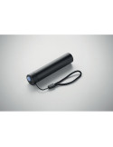 LUME Lampe torche en aluminium Couleurs : noir personnalisable avec votre logo