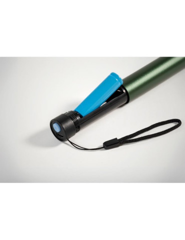 LUME Lampe torche en aluminium Couleurs : vert foncé accessoire événementiel unique