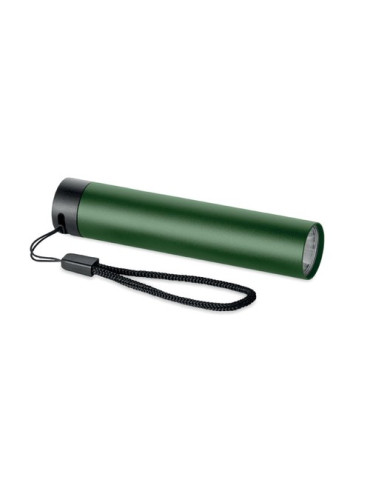 LUME Lampe torche en aluminium Couleurs : vert foncé goodies personnalisé en stock