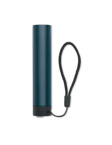 LUME Lampe torche en aluminium Couleurs : bleu marine impression haute définition