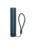 LUME Lampe torche en aluminium Couleurs : bleu marine impression haute définition