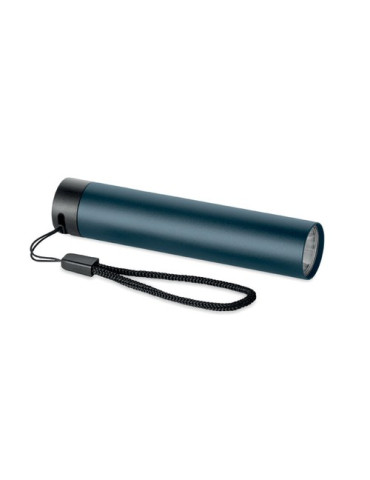 LUME Lampe torche en aluminium Couleurs : bleu marine cadeau affaires élégant
