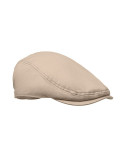 FLAT PEAK Casquette newsboy 235 g/m² Couleurs : beige