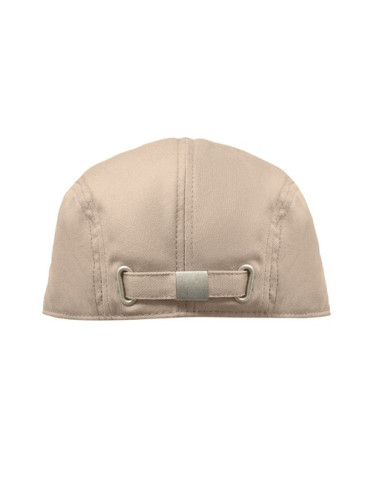 FLAT PEAK Casquette newsboy 235 g/m² Couleurs : beige impression logo haute qualité