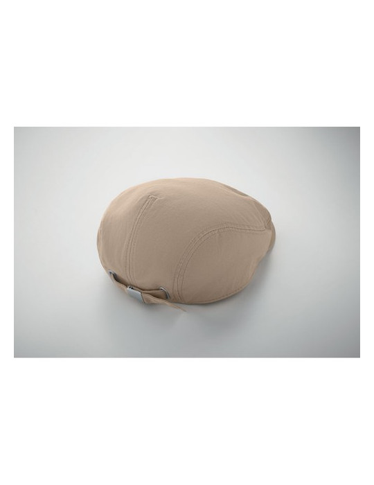 FLAT PEAK Casquette newsboy 235 g/m² Couleurs : beige personnalisation rapide en France