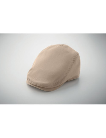 FLAT PEAK Casquette newsboy 235 g/m² Couleurs : beige accessoire événementiel unique