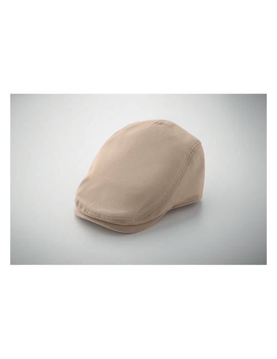FLAT PEAK Casquette newsboy 235 g/m² Couleurs : beige accessoire événementiel unique
