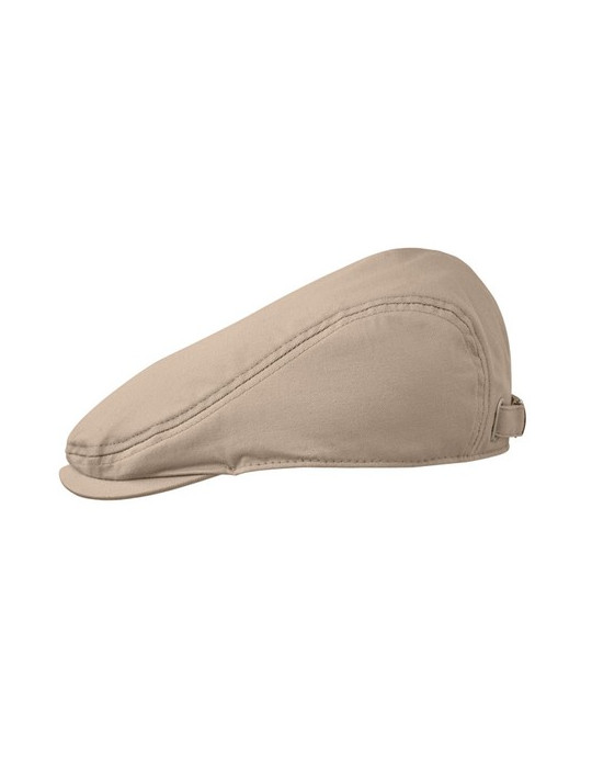 FLAT PEAK Casquette newsboy 235 g/m² Couleurs : beige goodies publicitaire durable