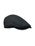 FLAT PEAK Casquette newsboy 235 g/m² Couleurs : noir goodies publicitaire événementiel