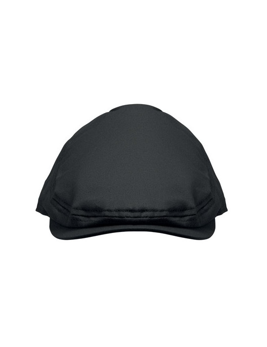 FLAT PEAK Casquette newsboy 235 g/m² Couleurs : noir cadeau collaborateur premium