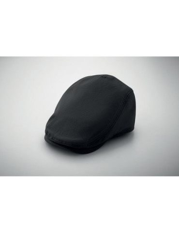 FLAT PEAK Casquette newsboy 235 g/m² Couleurs : noir cadeau client original