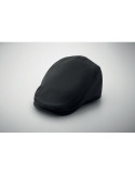 FLAT PEAK Casquette newsboy 235 g/m² Couleurs : noir cadeau client original