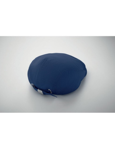 FLAT PEAK Casquette newsboy 235 g/m² Couleurs : bleu objet publicitaire robuste