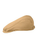 FLAT PEAK Casquette newsboy 235 g/m² Couleurs : kaki marquage couleur éclatante
