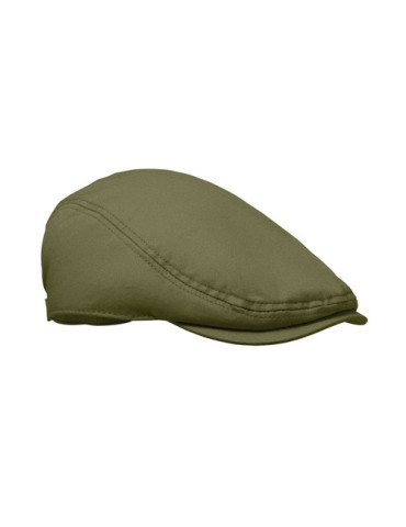 FLAT PEAK Casquette newsboy 235 g/m² Couleurs : vert armée impression haute définition
